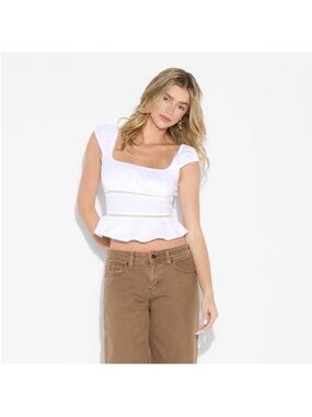 Wild Fable Large Peplum Top - NWT